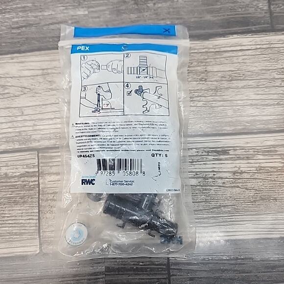 SharkBite 3/4" x 1/2" x 1/2" Reducing Tee 2Packs of 5pcs [103] - Picture 4 of 13